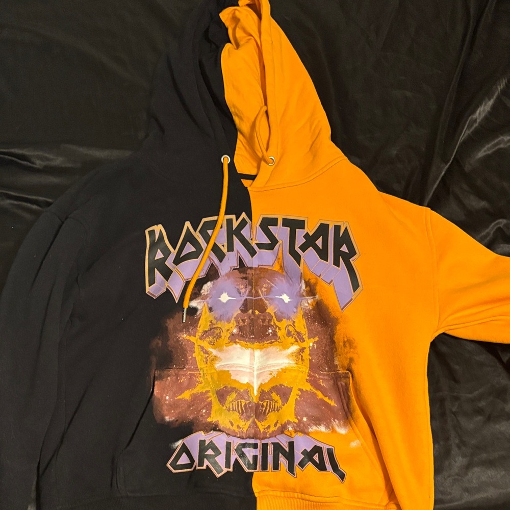 Rockstar Original Black and Orange Men's Jacket